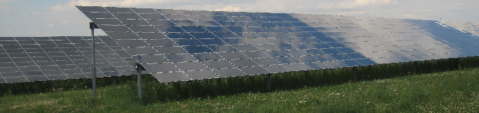 Fixed Photovoltaic Panels in a Solar PV Station in Germany (Bavaria, Photo taken by BDES)